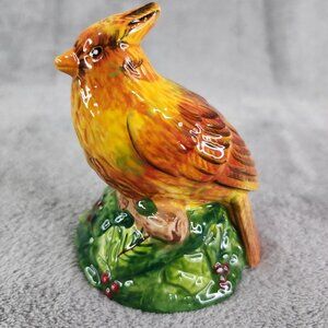 Ceramic Cardinal by Noble Excellence Earthenware Salt & Pepper Shaker 1 piece